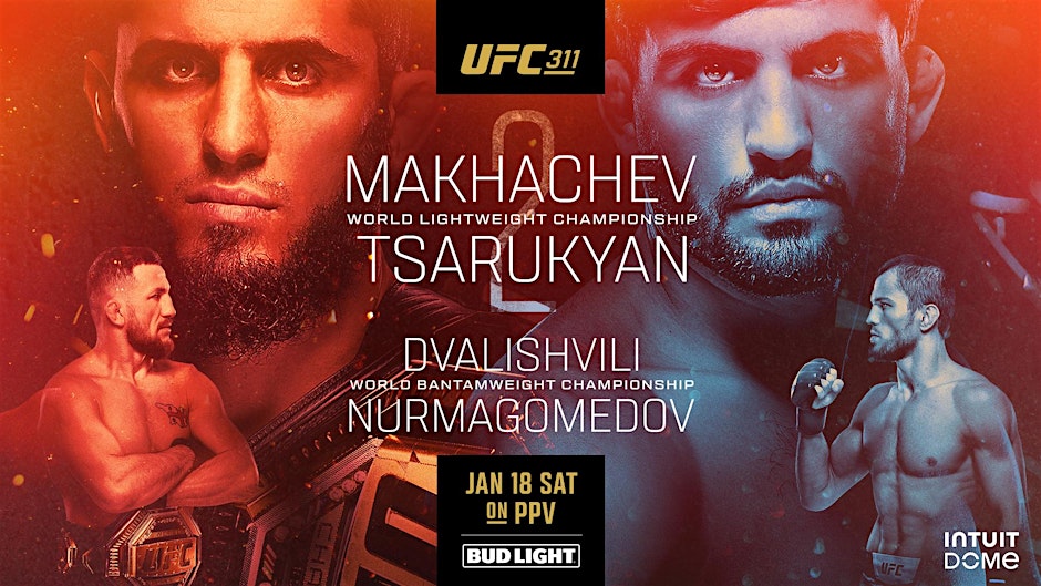 UFC 311: Makhachev vs. Tsarukyan 2 - Everything You Need to Know