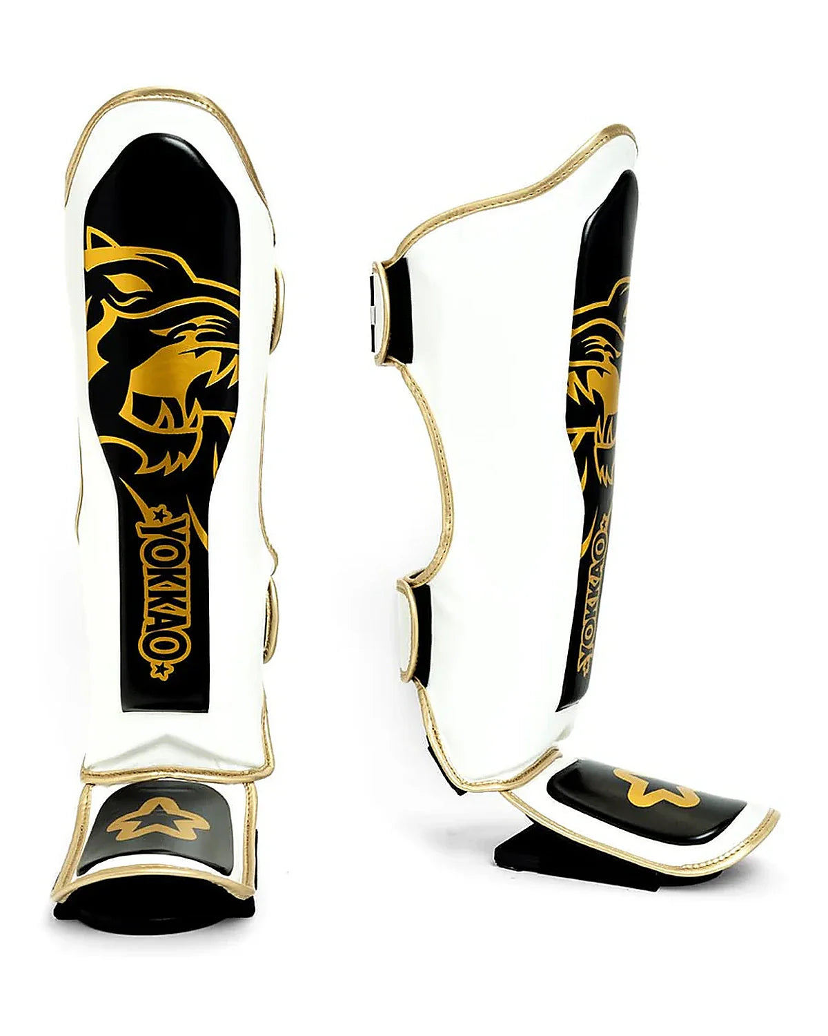 Yokkao Shin Guards - Gold Tiger