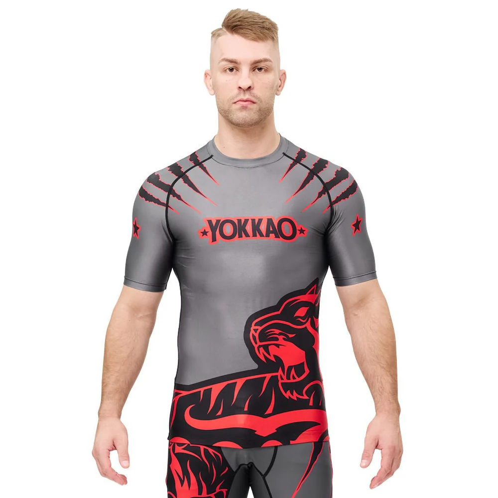 Tiger Short-Sleeve Rashguard | Yokkao