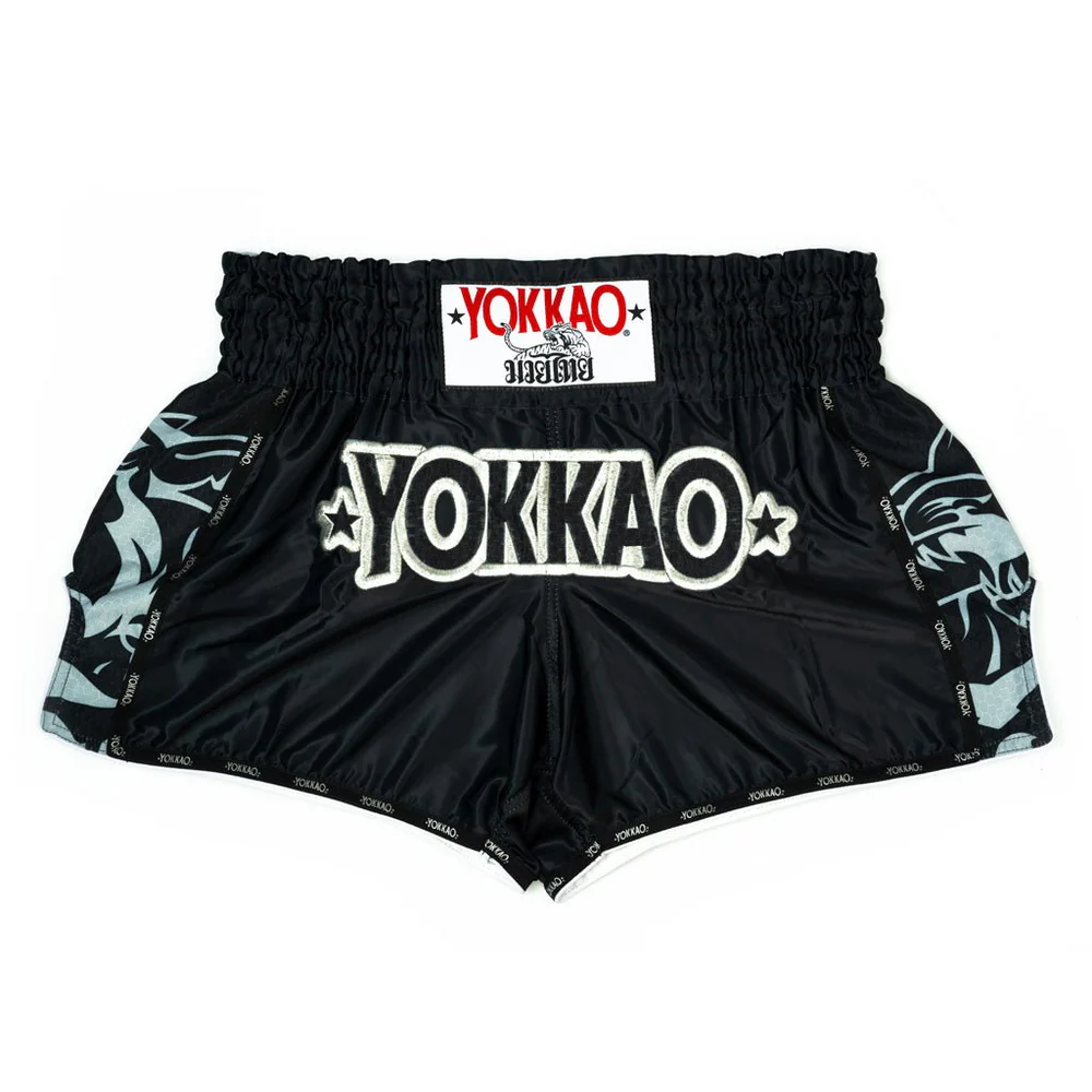 Yokkao Silver Tiger - Muay Thai Shorts