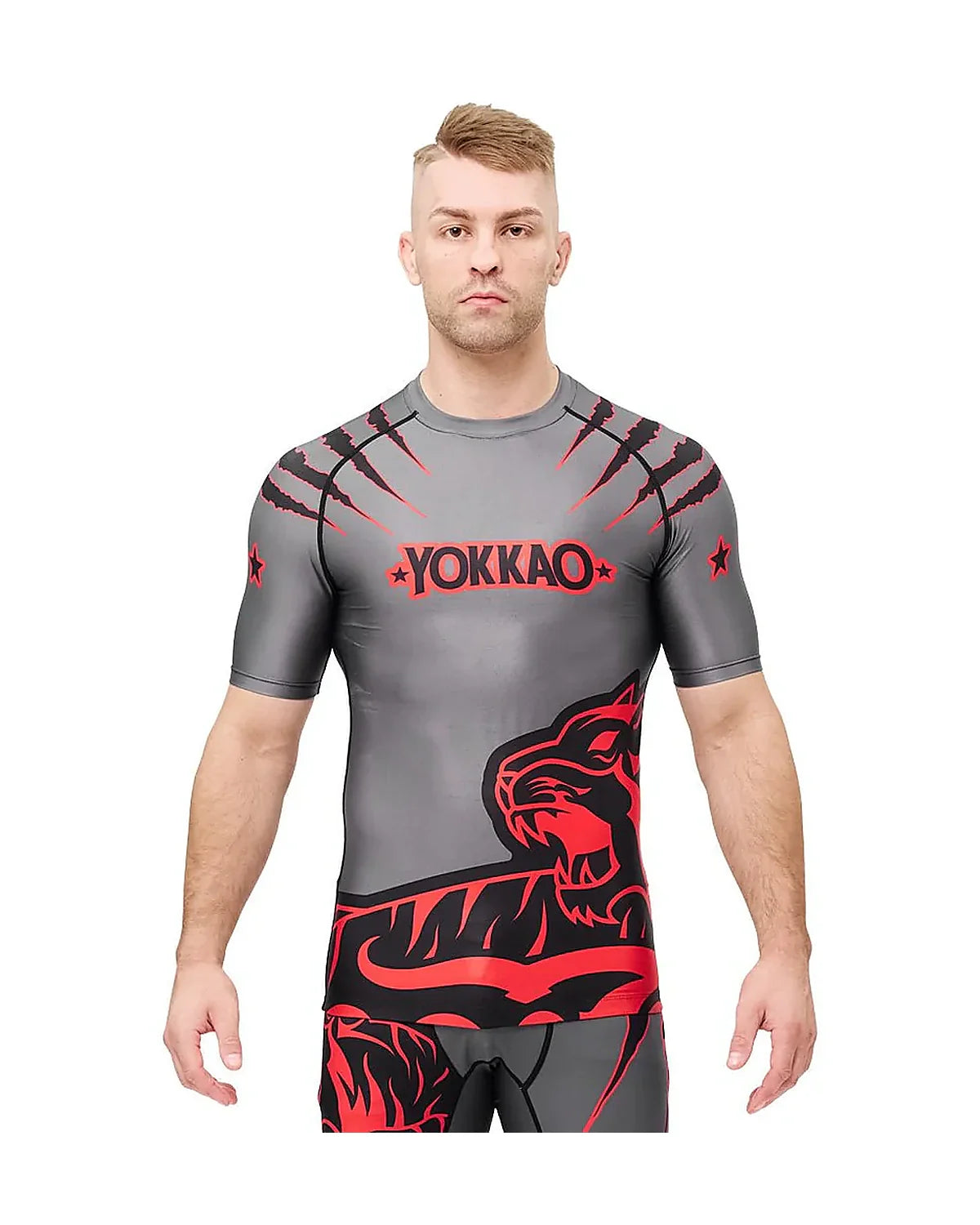 Tiger Short Sleeve Rashguard | Yokkao