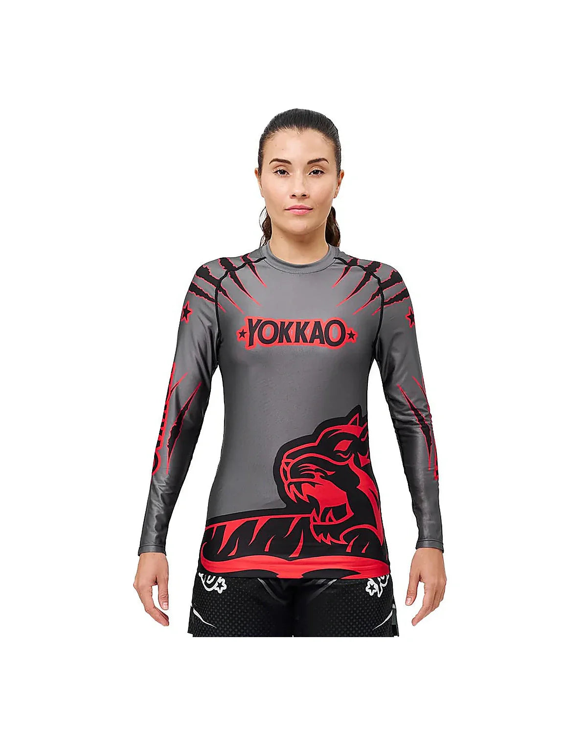 Tiger Long Sleeve Rashguard | Yokkao