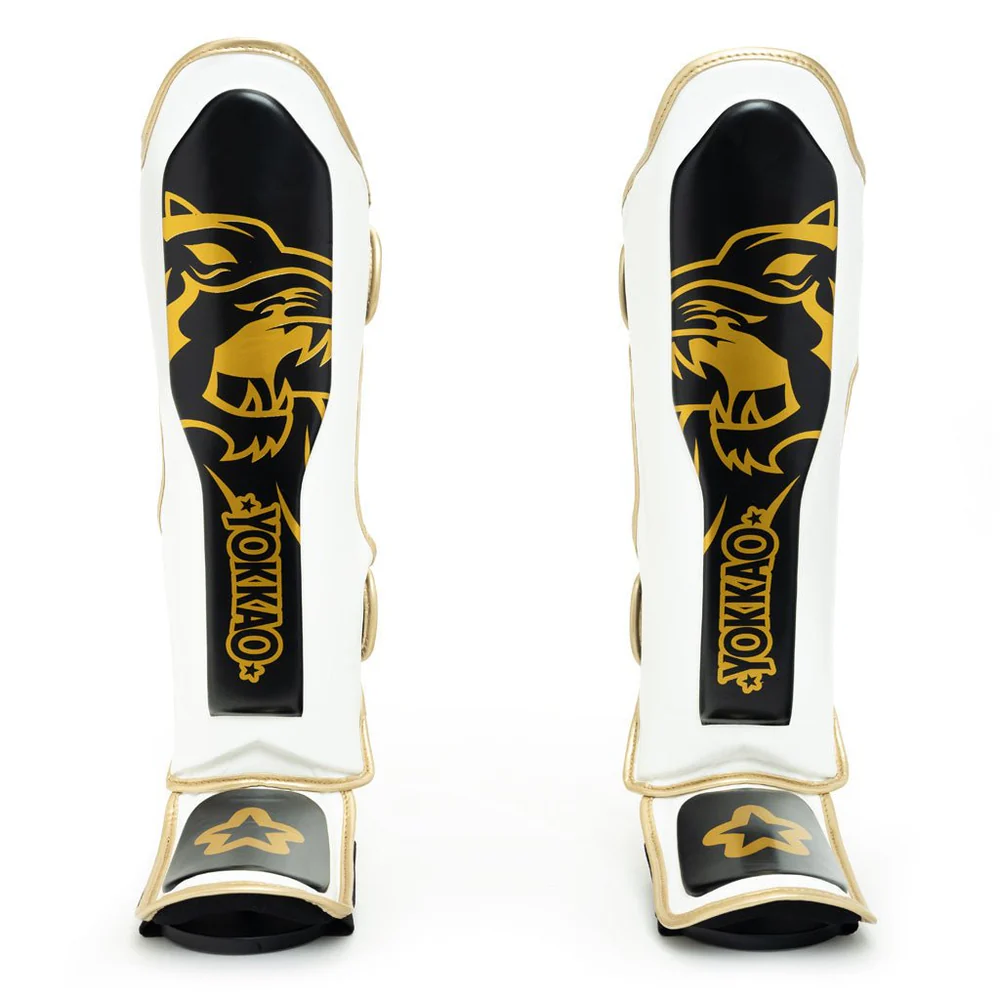 Yokkao Gold Tiger - Shin Guards