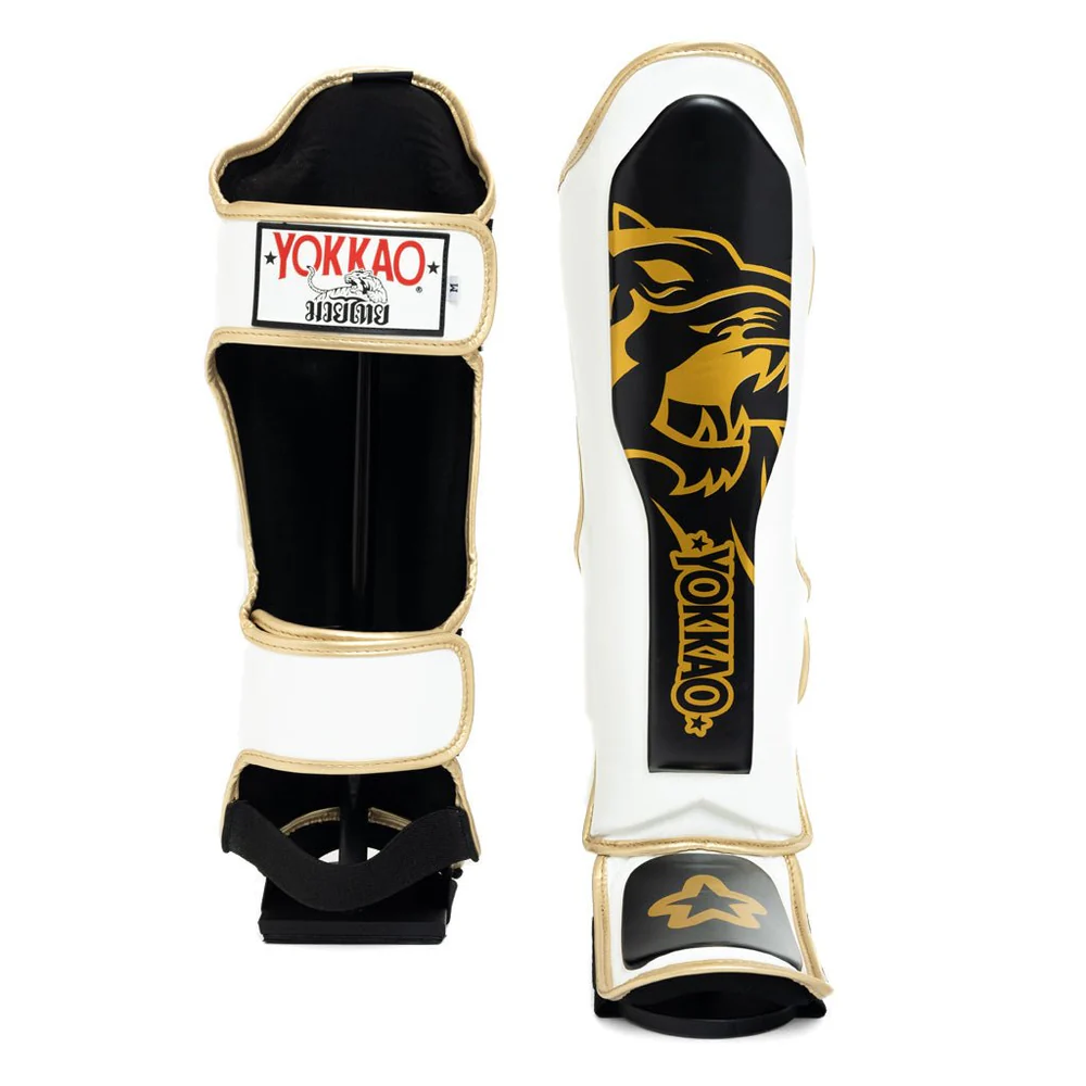 Yokkao Gold Tiger - Shin Guards