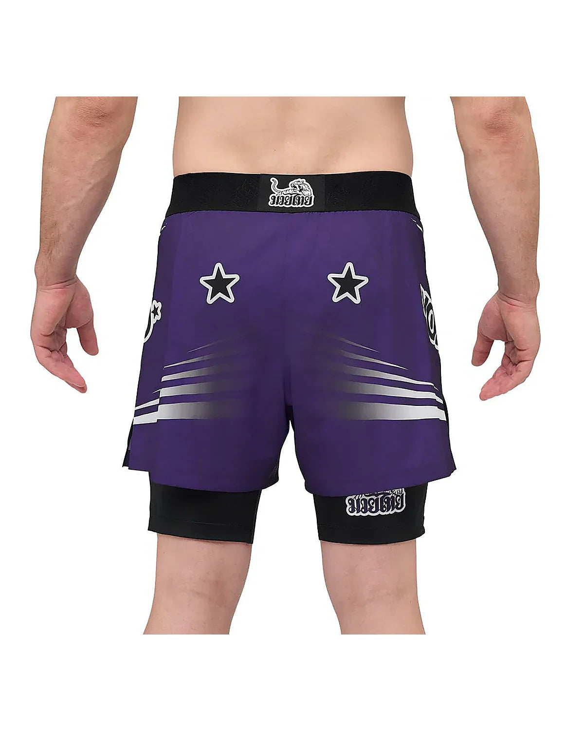Pantalones cortos de doble lucha | Yokkao