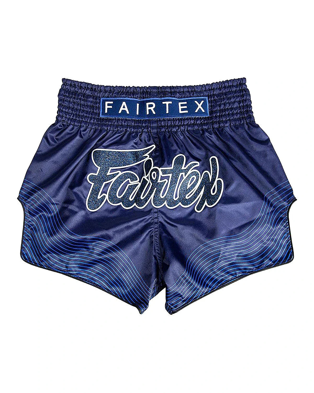 Pantalones cortos Fairtex Muay Thai - Océano azul