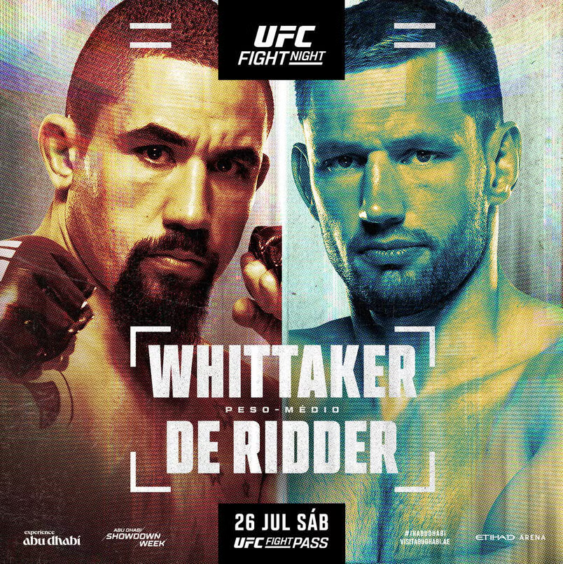 UFC Abu Dhabi Results – De Ridder Stuns Whittaker, Guskov Scores 4-Minute KO, $50K Bonuses Light Up the Middle East