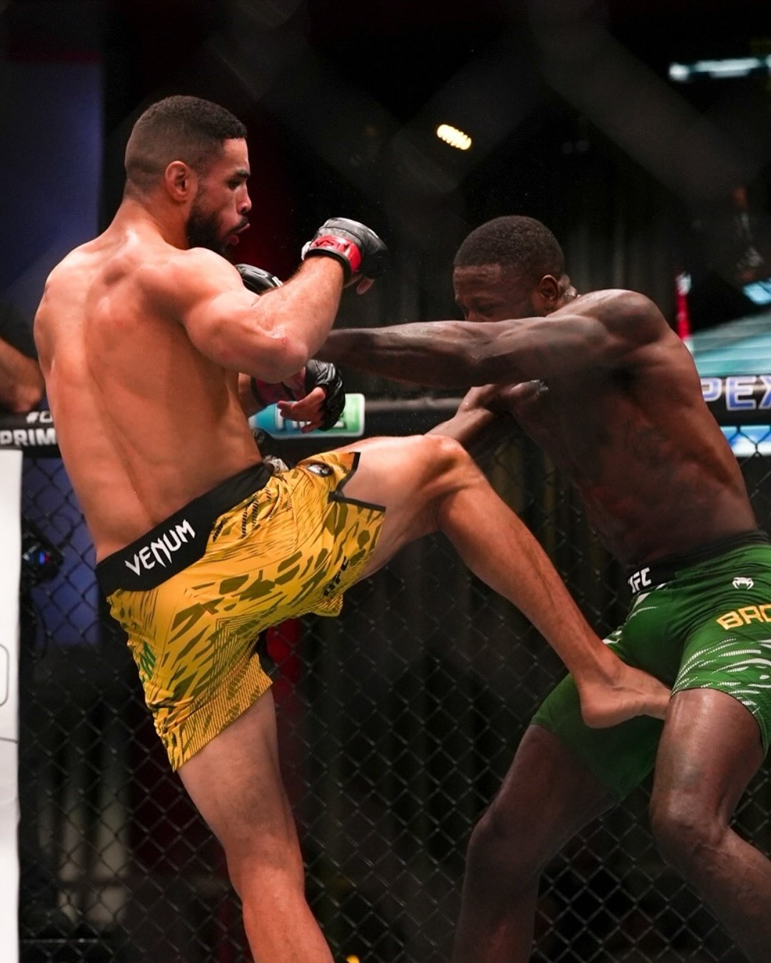UFC Vegas 111: Gabriel Bonfim stops Randy Brown with a Round-2 knee — full results, bonuses & what’s next