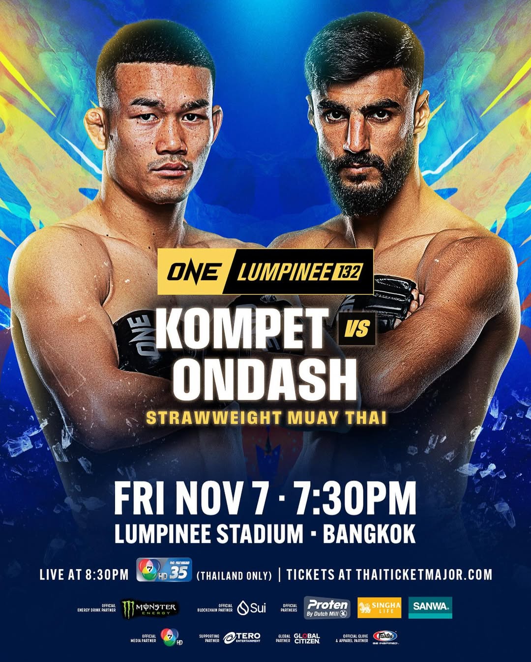 ONE Friday Fights 132 — cartelera completa