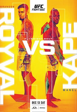 UFC Fight Night: Royval vs Kape Closes 2025 With a Direct Title Eliminator at Flyweight