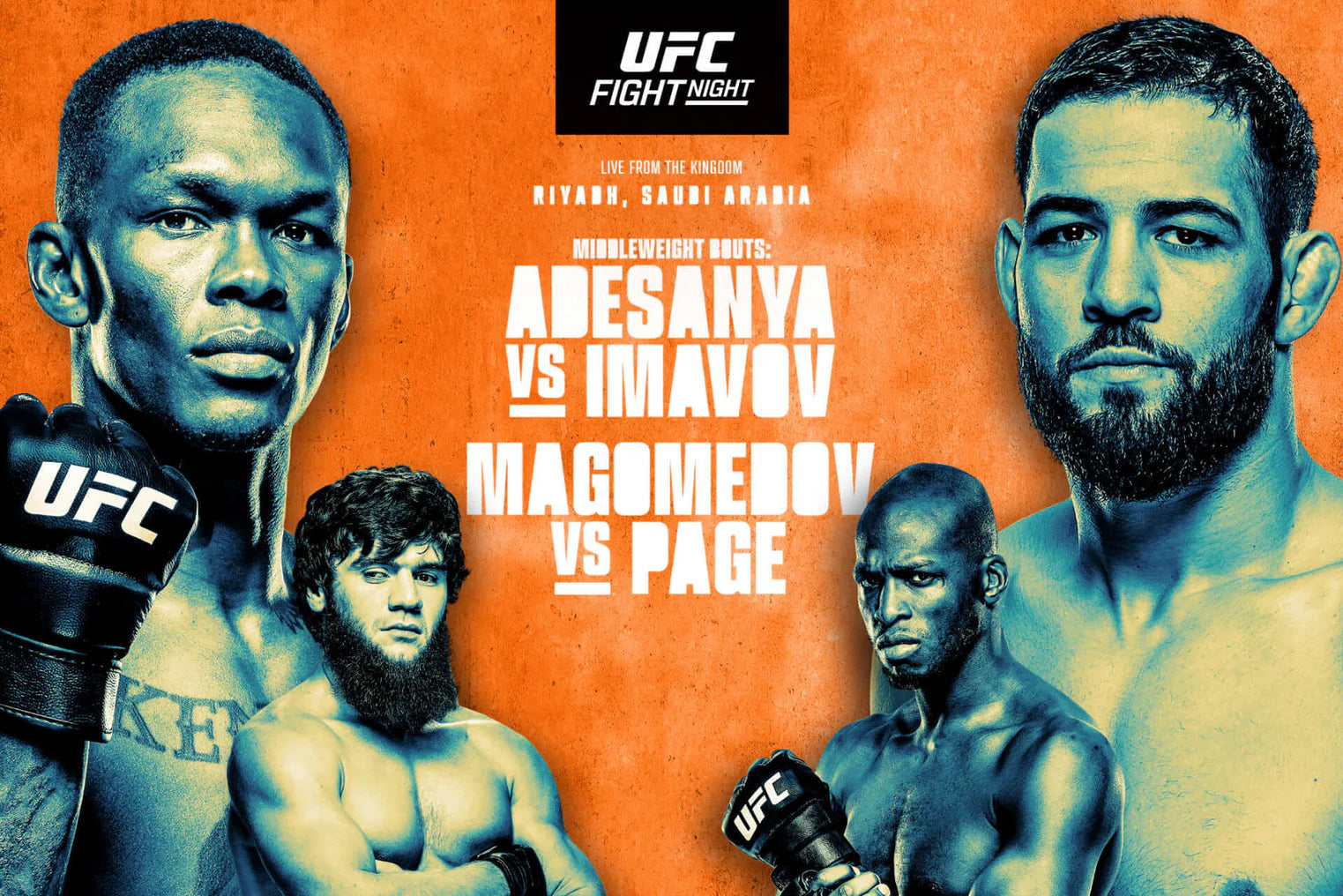 UFC Fight Night: Adesanya vs. Imavov - Full Event Preview