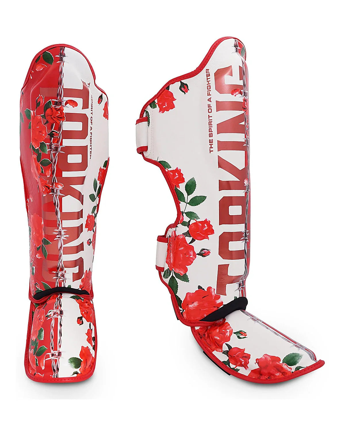Top King Shin Guards - Rose