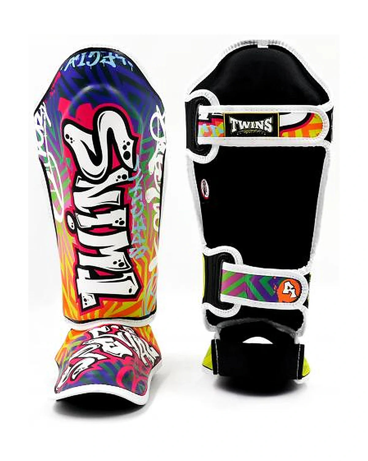 Twins Shin Guards - Graffiti