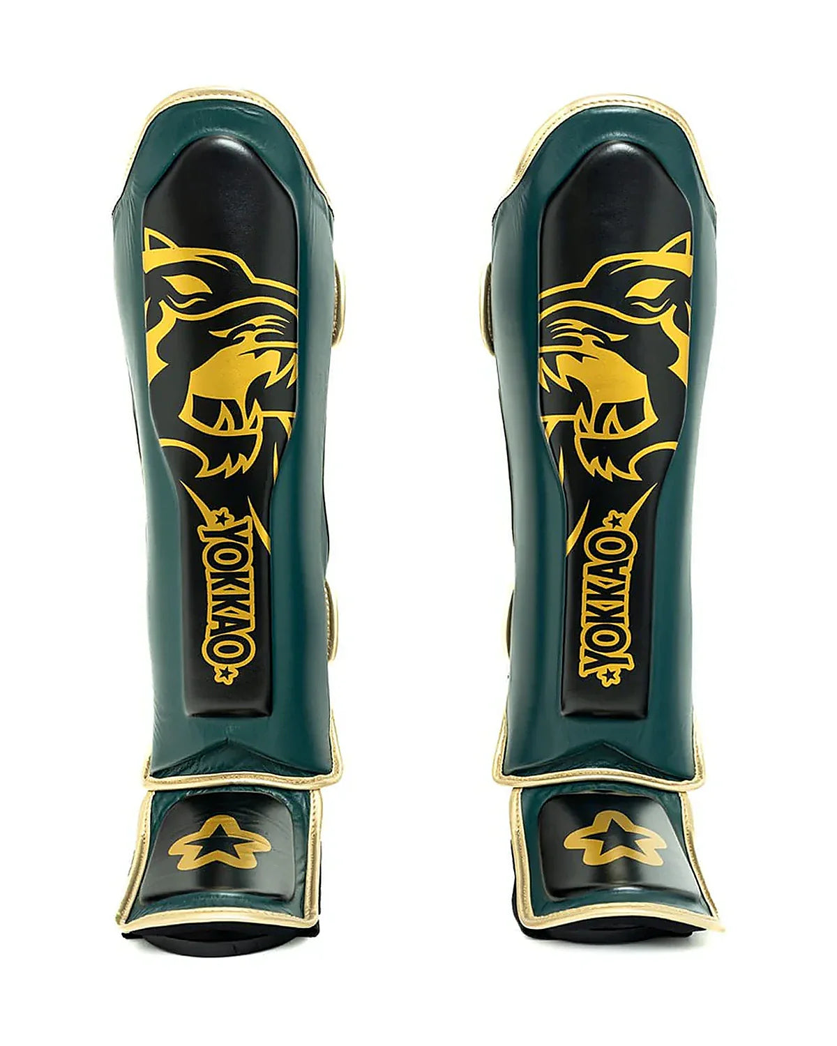 Yokkao Shin Guards - Gold Tiger
