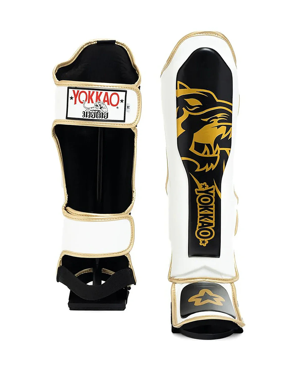 Yokkao Shin Guards - Gold Tiger