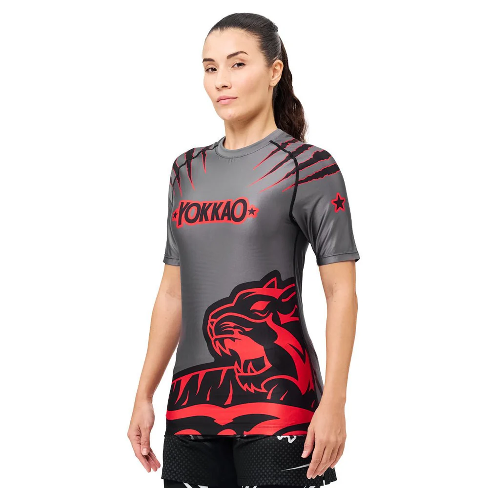 Tiger Short-Sleeve Rashguard | Yokkao