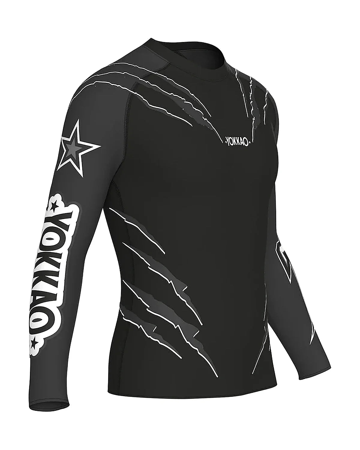 Scratch Long Sleeve Rashguard | Yokkao