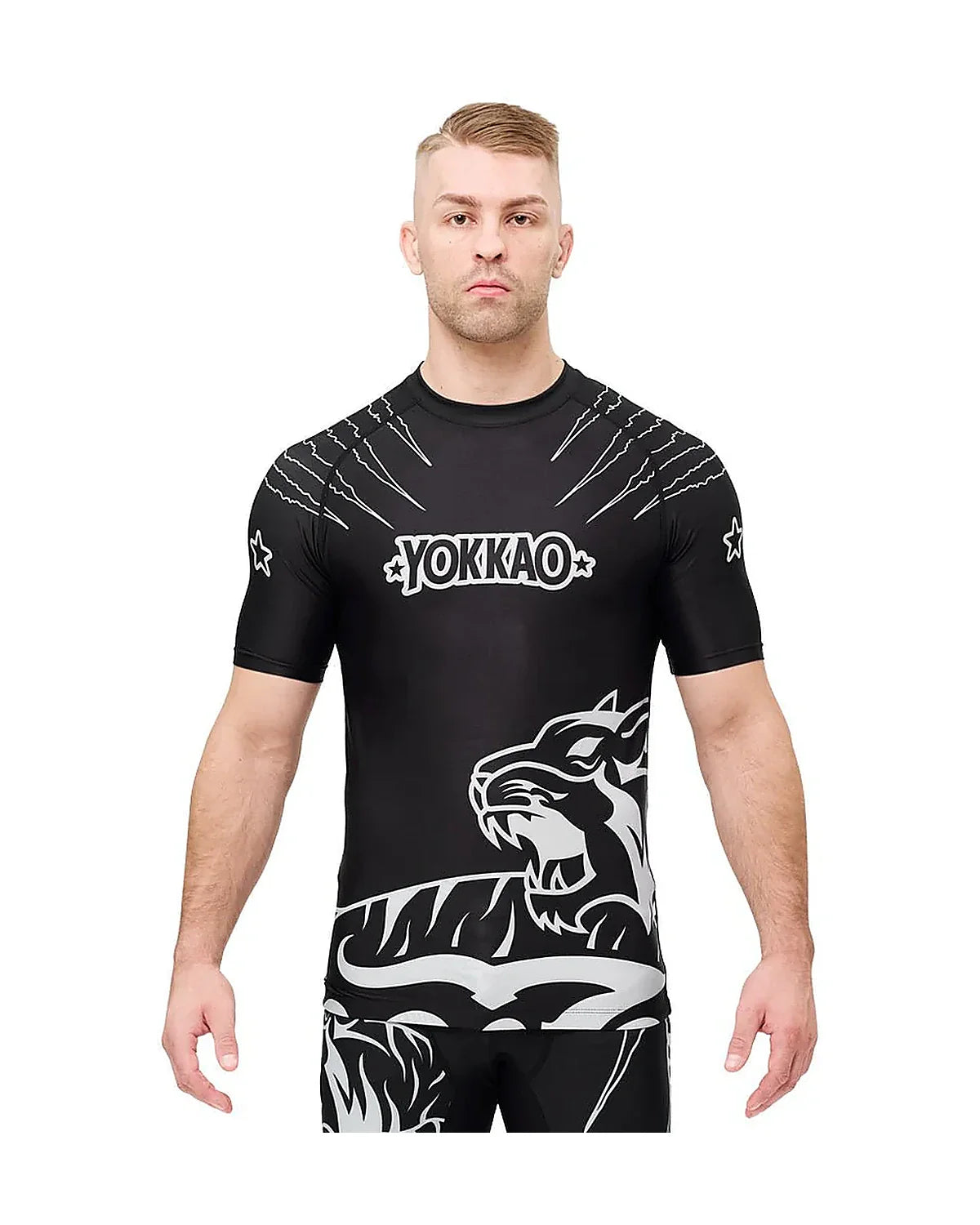 Tiger Short Sleeve Rashguard | Yokkao