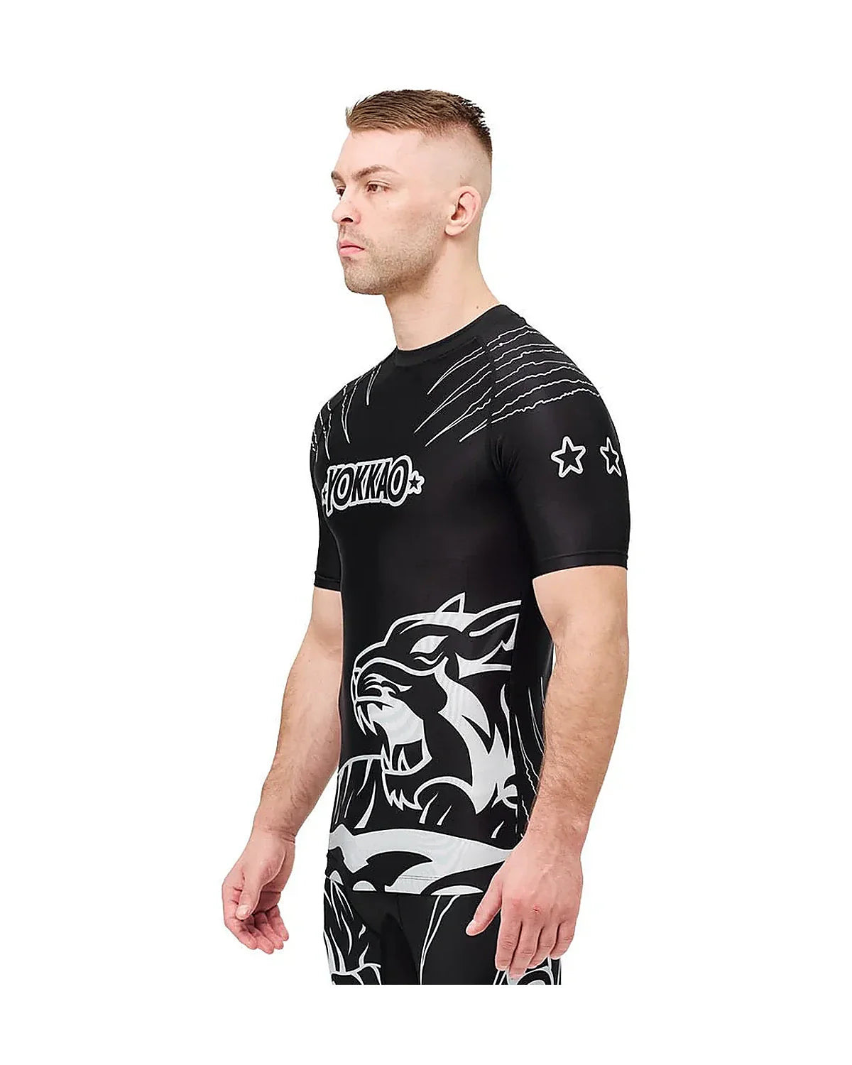 Tiger Short Sleeve Rashguard | Yokkao