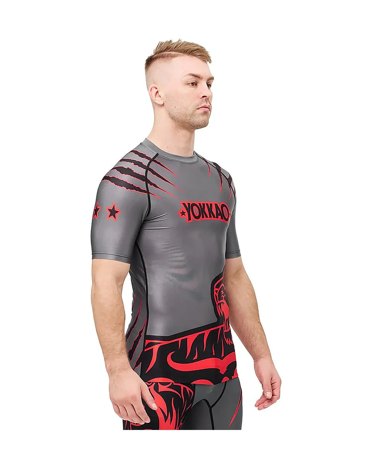 Tiger Short Sleeve Rashguard | Yokkao