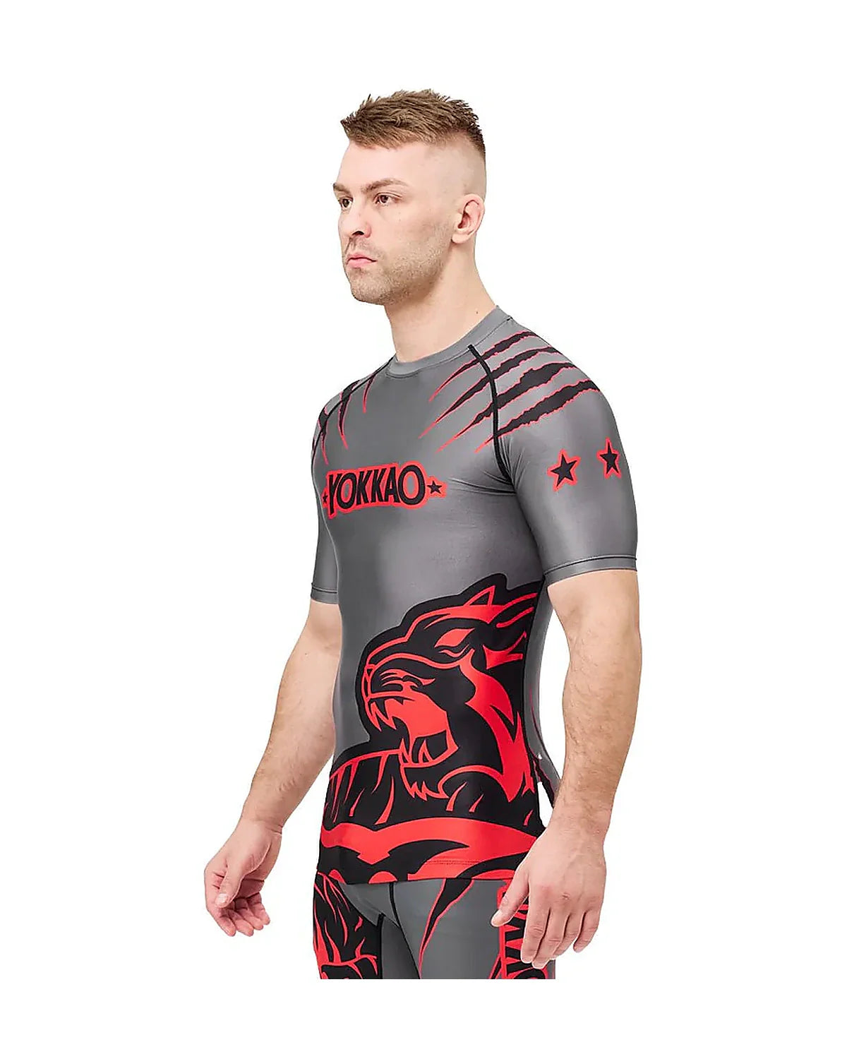 Tiger Short Sleeve Rashguard | Yokkao