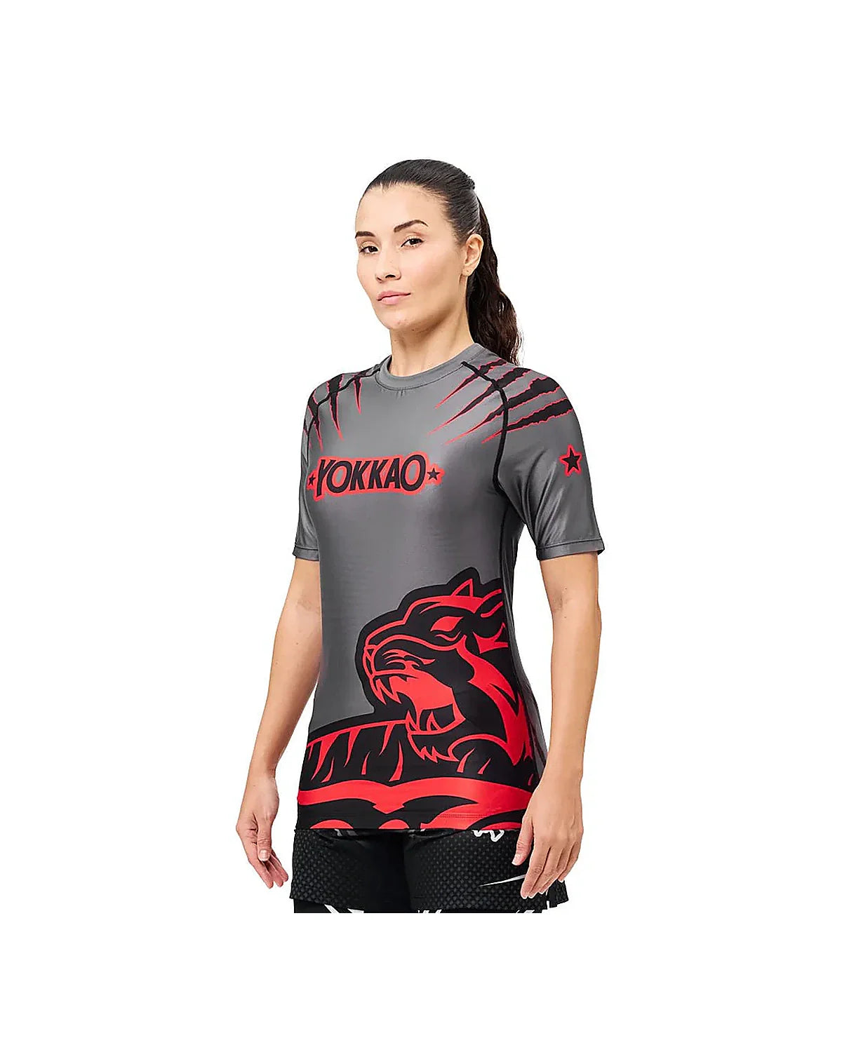 Tiger Short Sleeve Rashguard | Yokkao