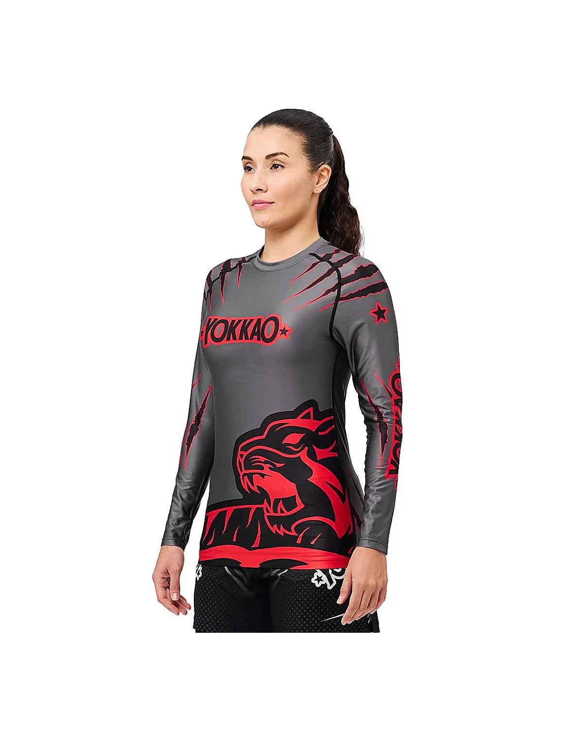 Tiger Long Sleeve Rashguard | Yokkao
