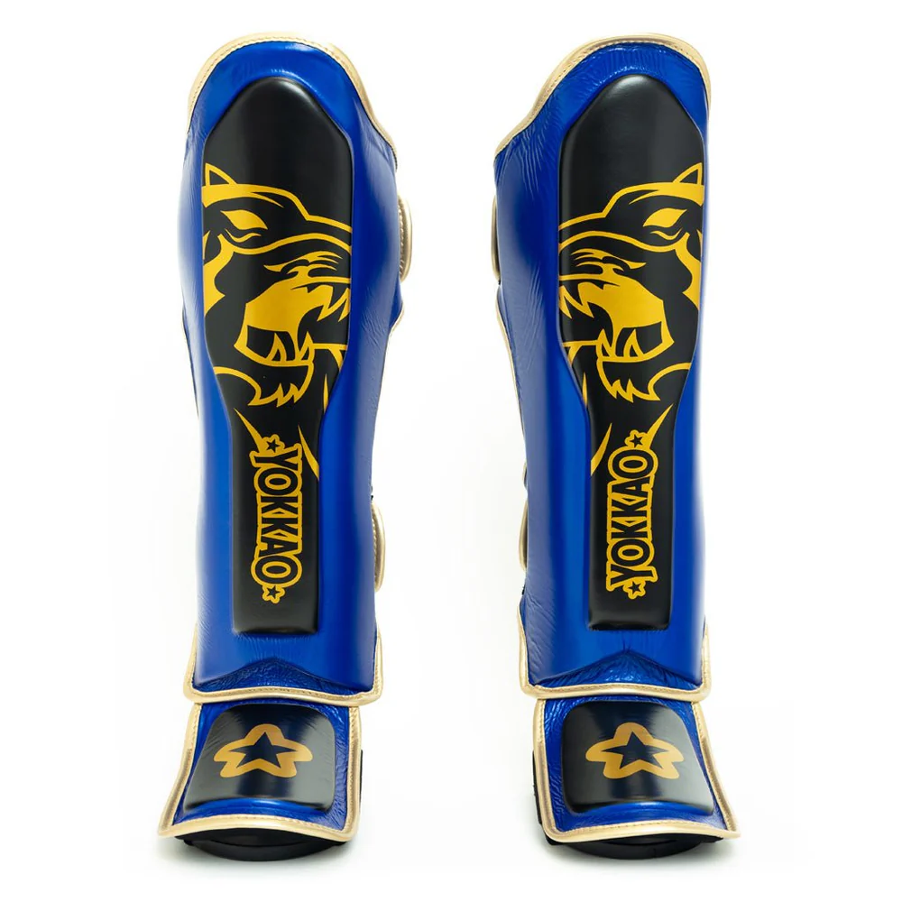 Yokkao Gold Tiger - Shin Guards