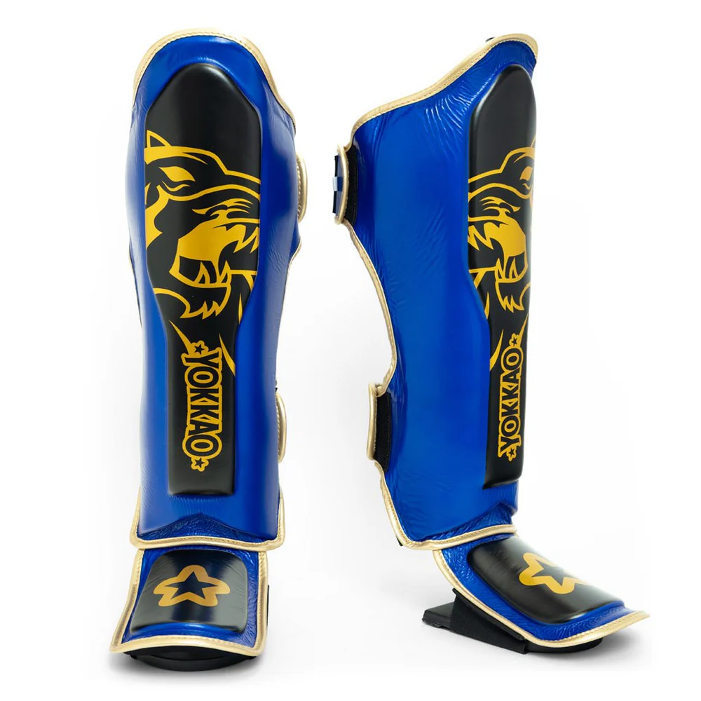 Yokkao Gold Tiger - Shin Guards