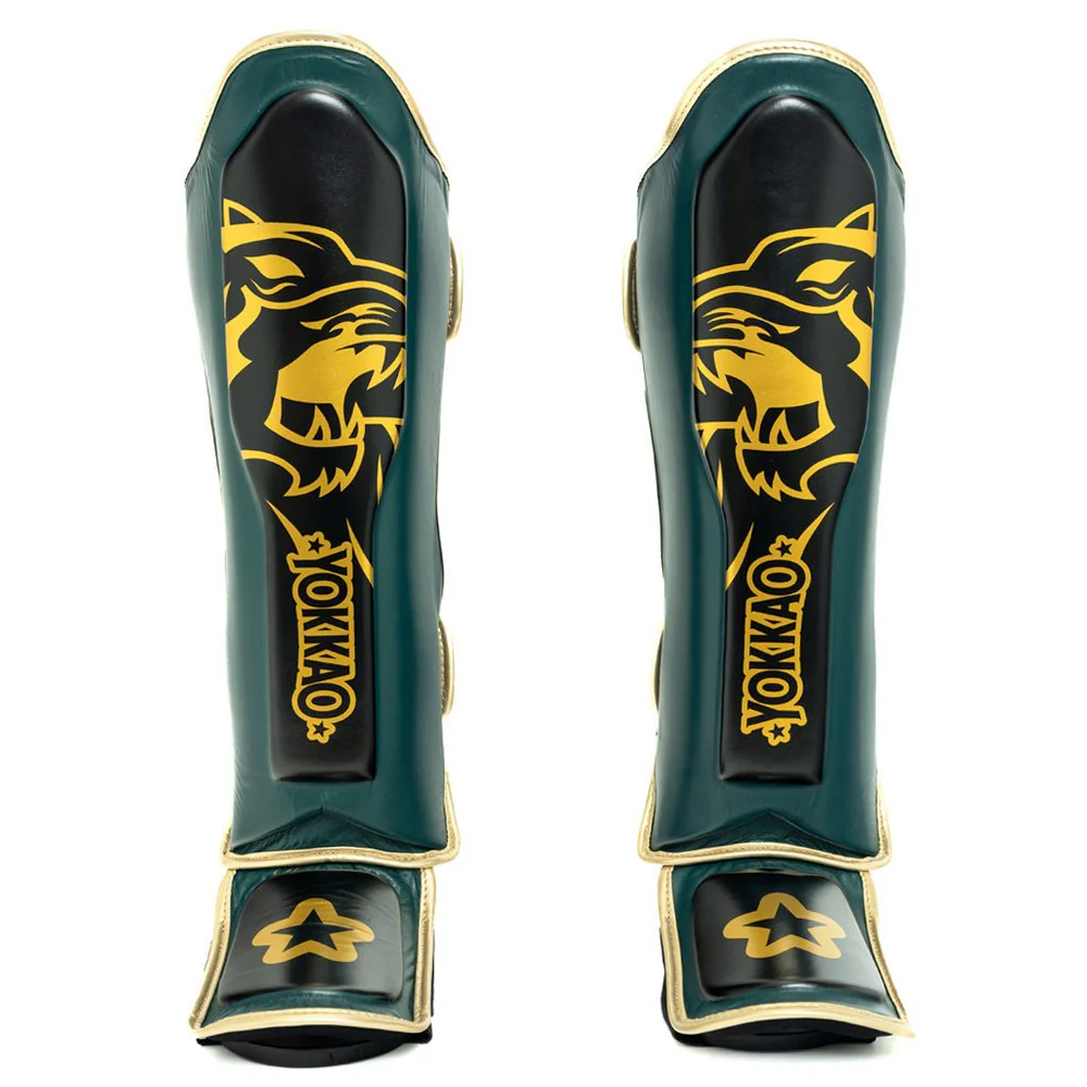 Yokkao Gold Tiger - Shin Guards