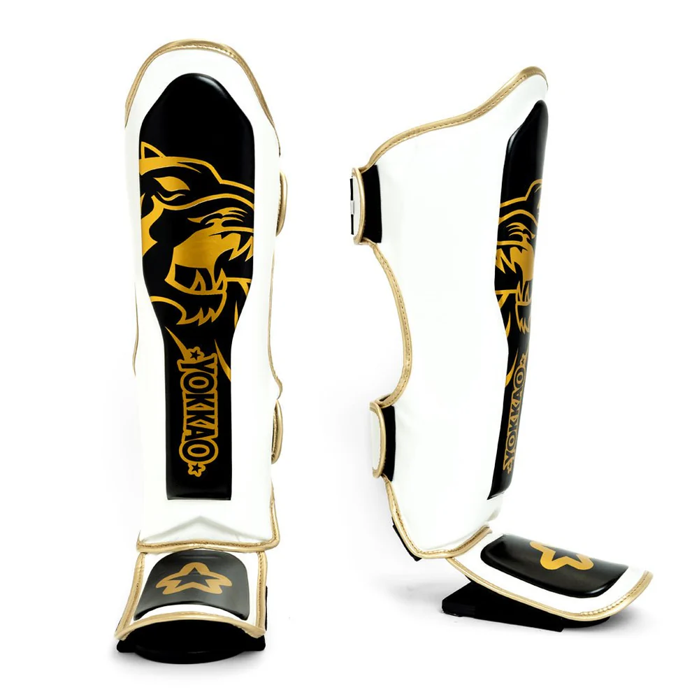 Yokkao Gold Tiger - Shin Guards