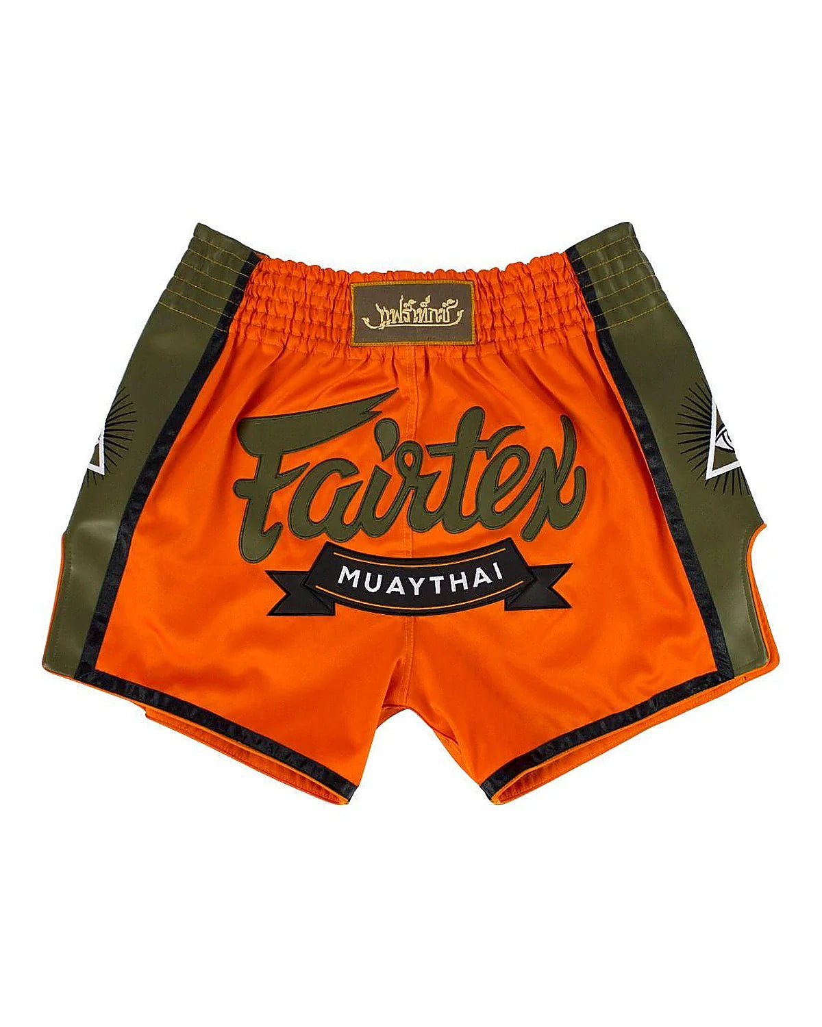 Pantalones cortos de muay thai Fairtex - Naranja