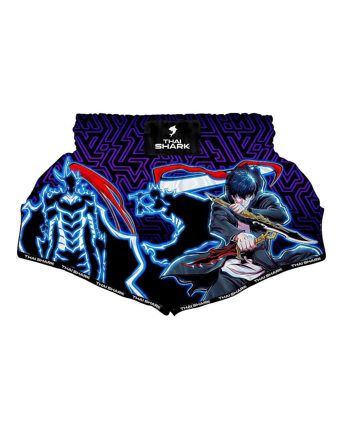 Pantalones cortos de Muay Thai - Thai Shark x Jin-Woo