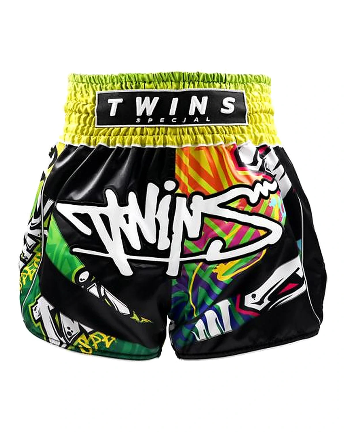 Pantalones cortos de Muay Thai Twins - Graffiti