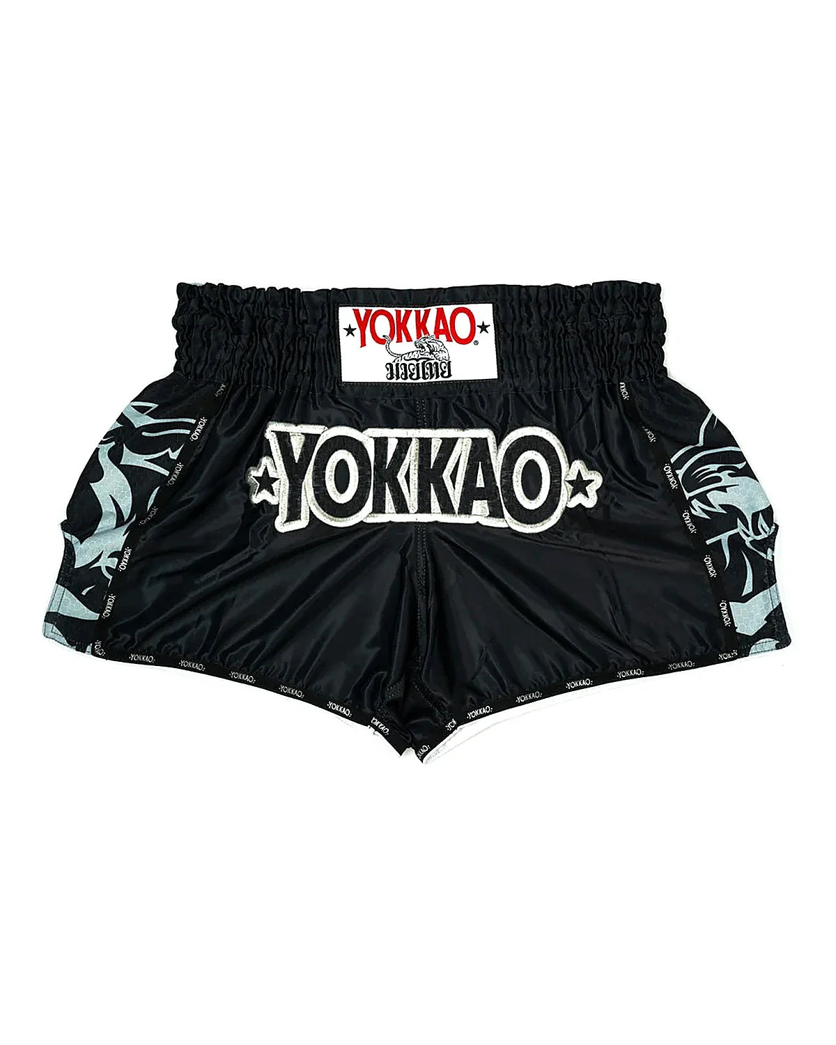 Yokkao Muay Thai Shorts - Silver Tiger