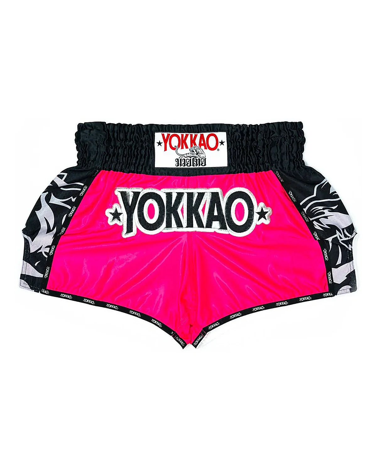 Shorts Muay Thai Yokkao - Tigre Argenté