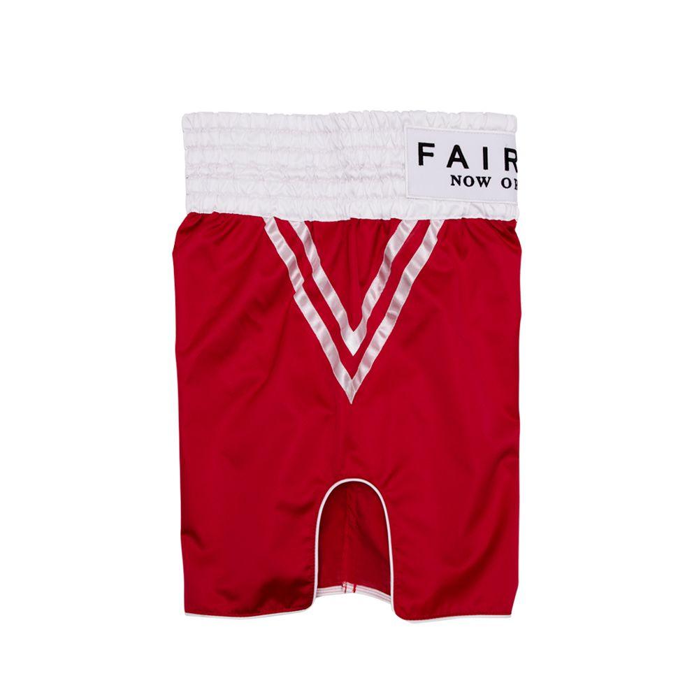 Shorts Boxe - Vermelho Clássico - Thai Shark