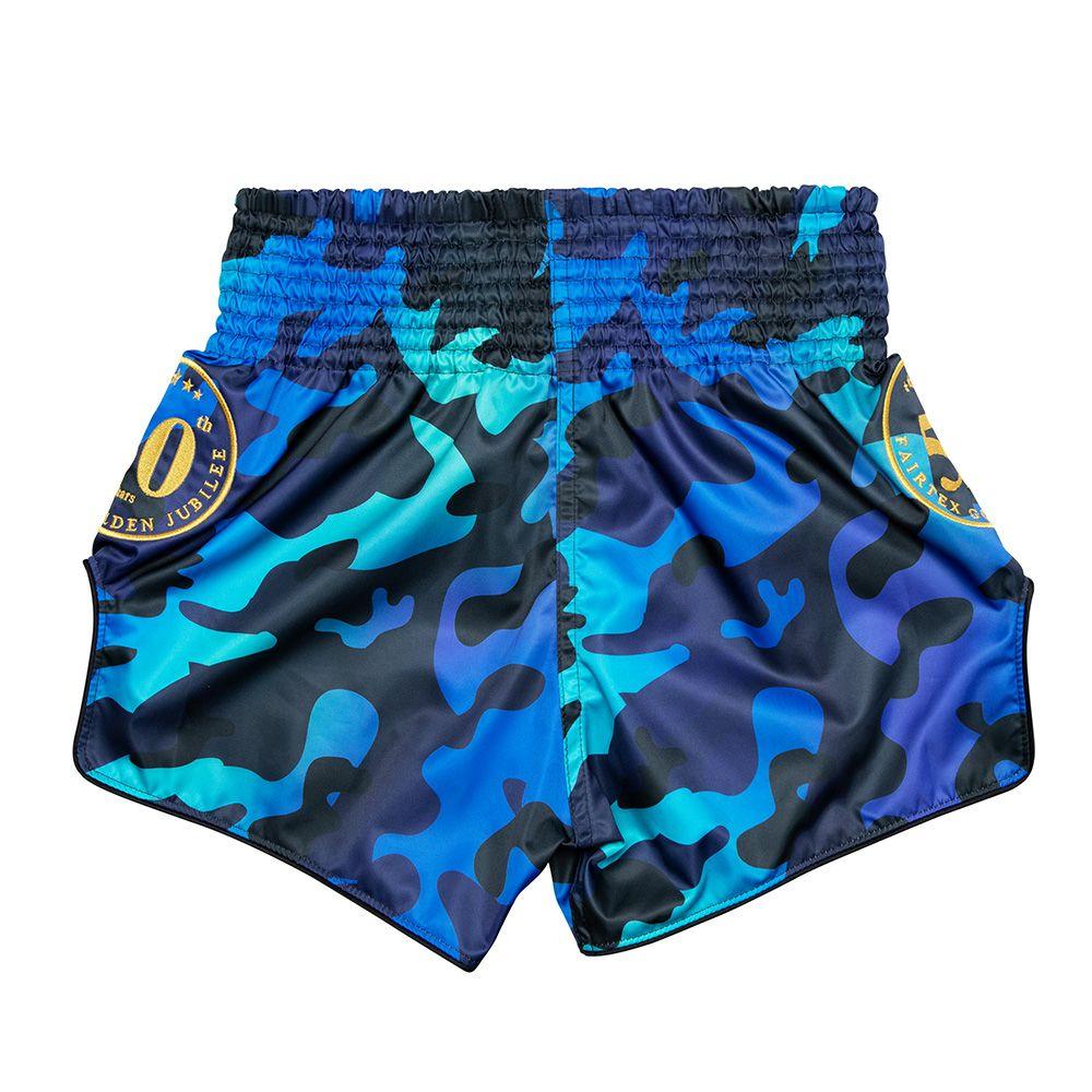 Shorts Muay Thai Fairtex - Golden Jubilee Luster - Thai Shark