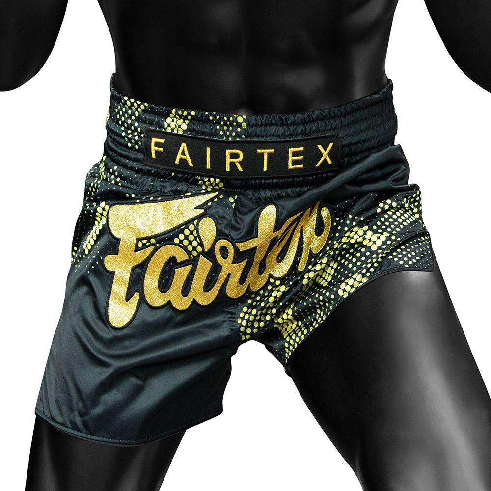 Shorts Muay Thai Fairtex - Heart of Gold - Thai Shark