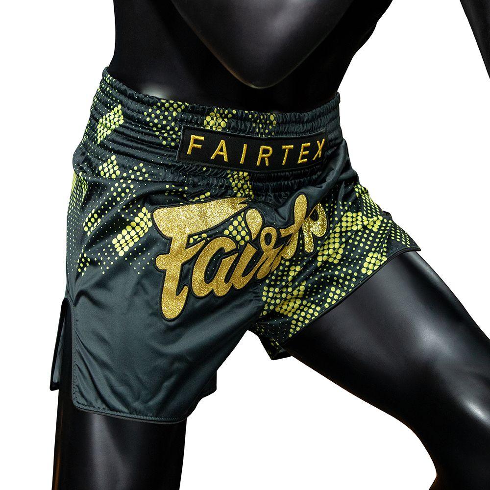 Shorts Muay Thai Fairtex - Heart of Gold - Thai Shark