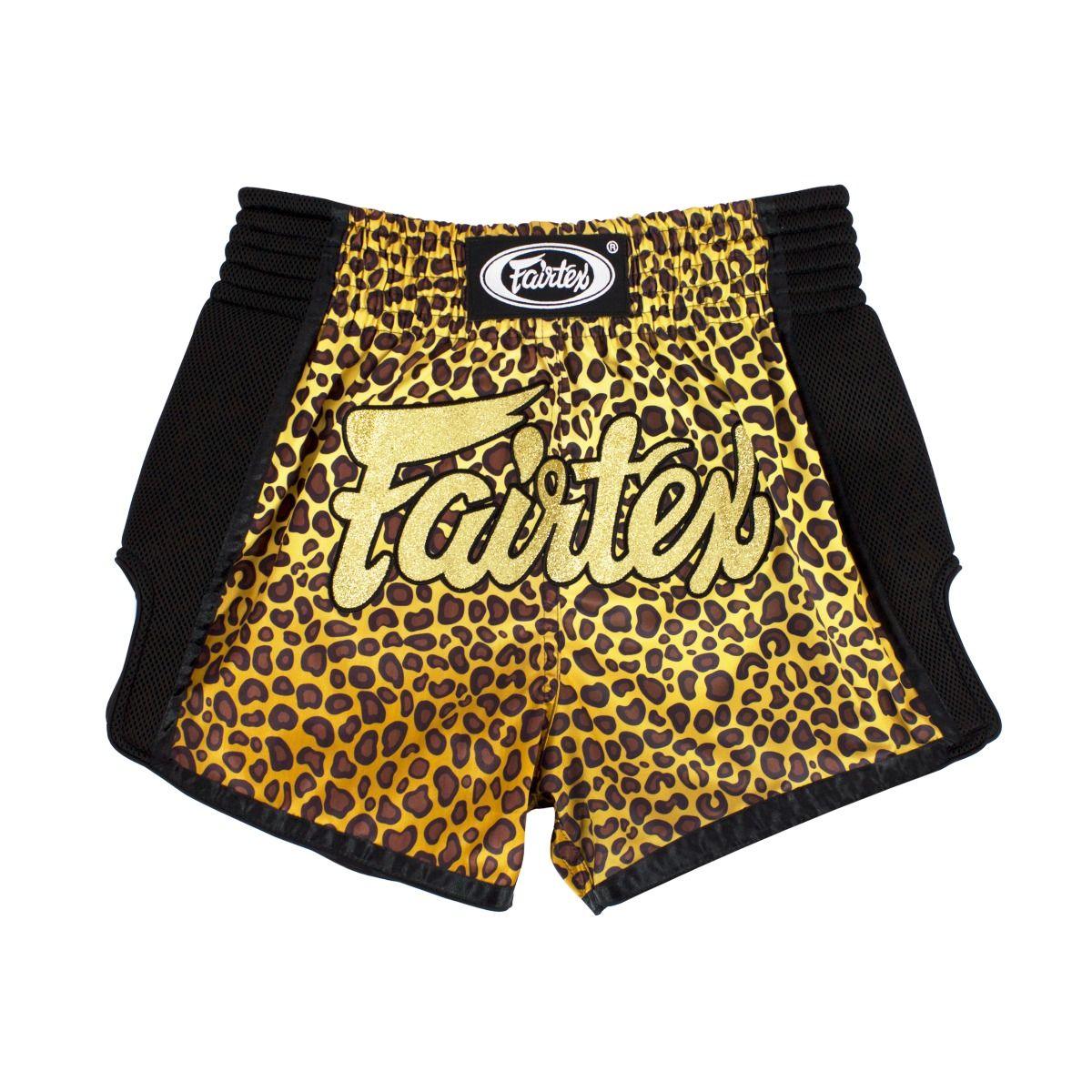 Shorts Muay Thai Fairtex - Leopardo - Thai Shark