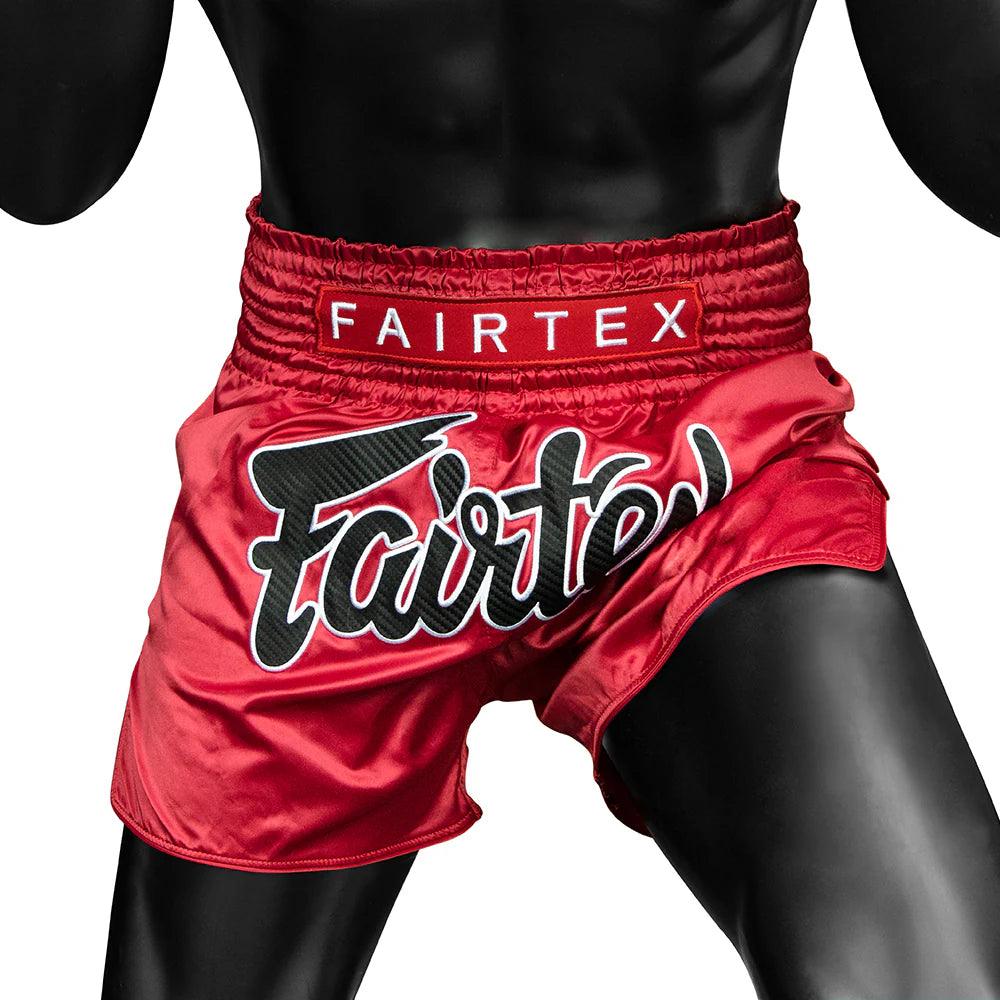 Shorts Muay Thai Fairtex - Red Diamond - Thai Shark