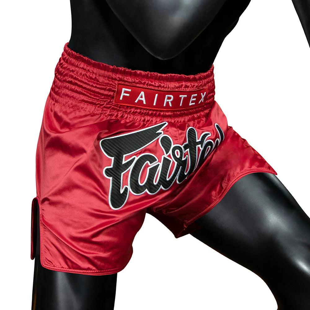 Shorts Muay Thai Fairtex - Red Diamond - Thai Shark