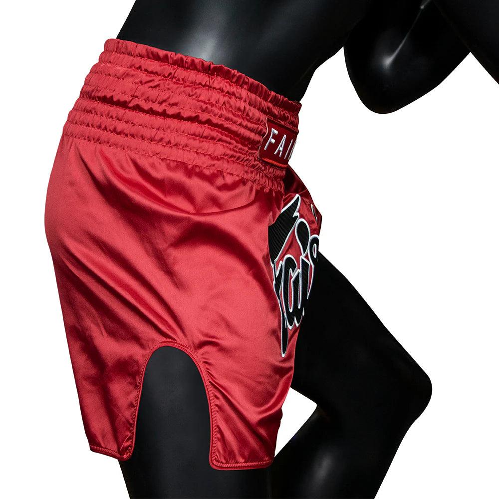 Shorts Muay Thai Fairtex - Red Diamond - Thai Shark