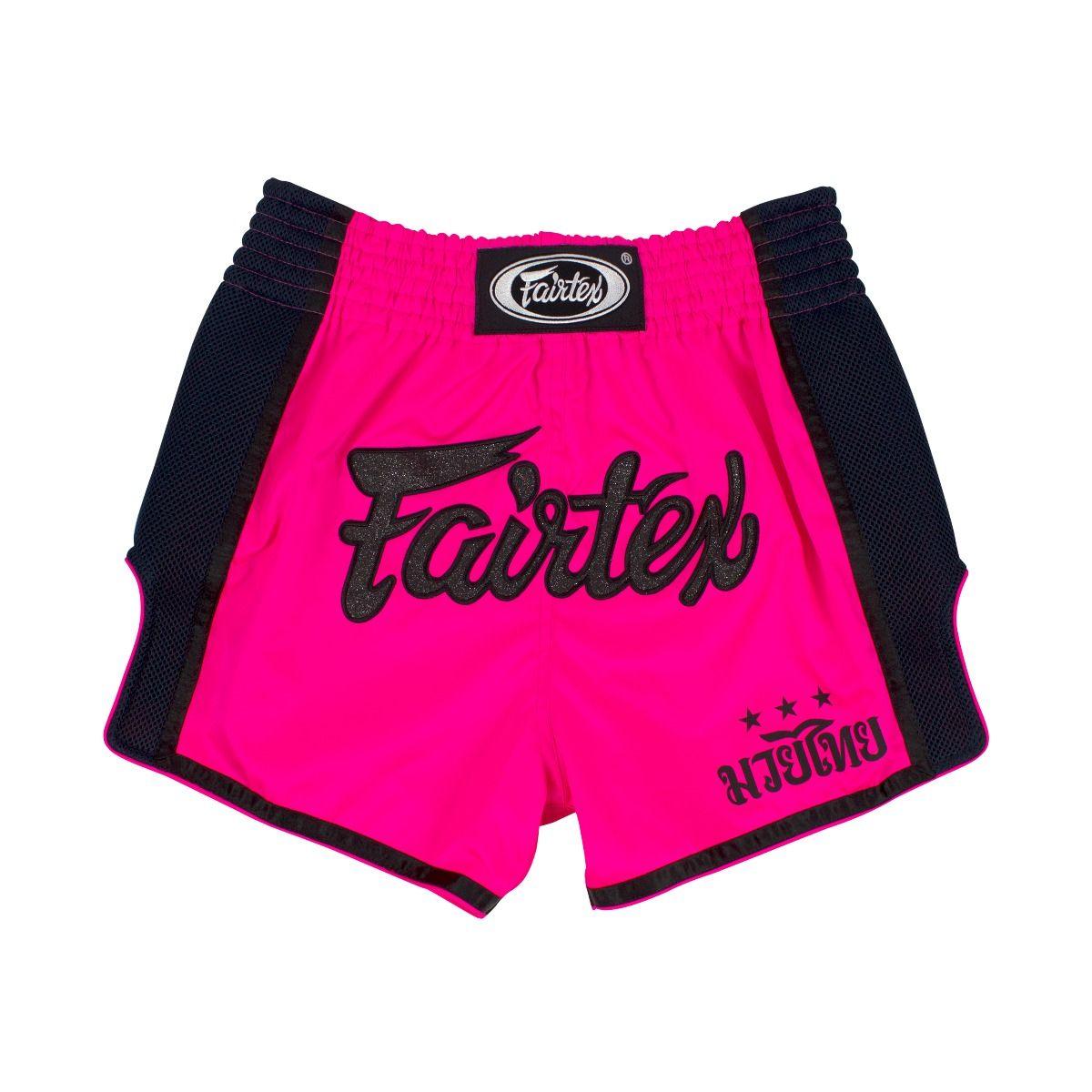 Shorts Muay Thai Fairtex - Rosa - Thai Shark