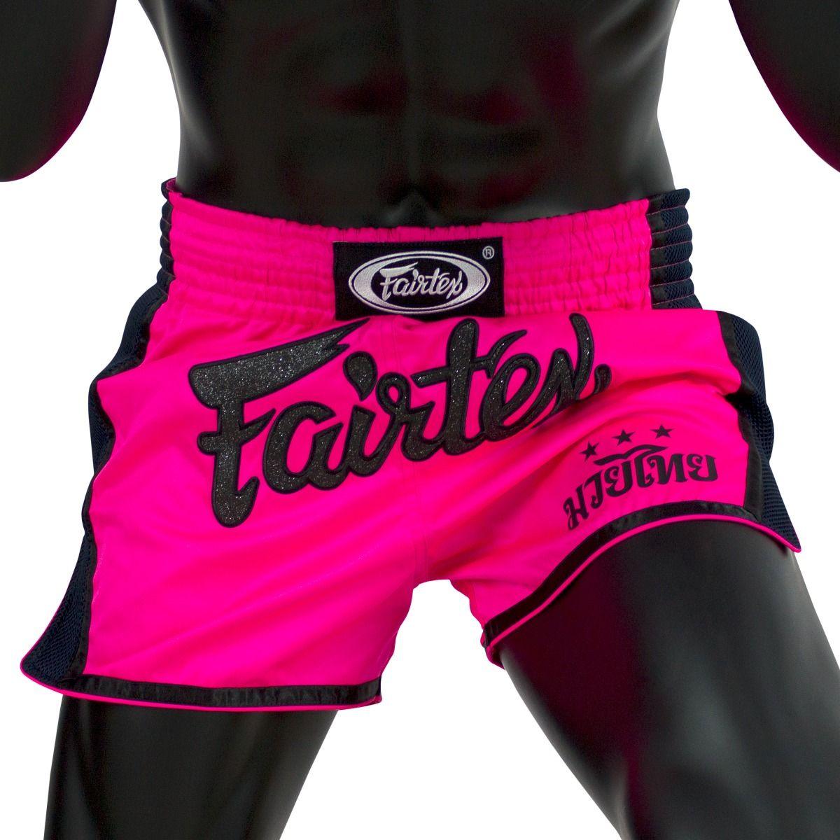 Shorts Muay Thai Fairtex - Rosa - Thai Shark