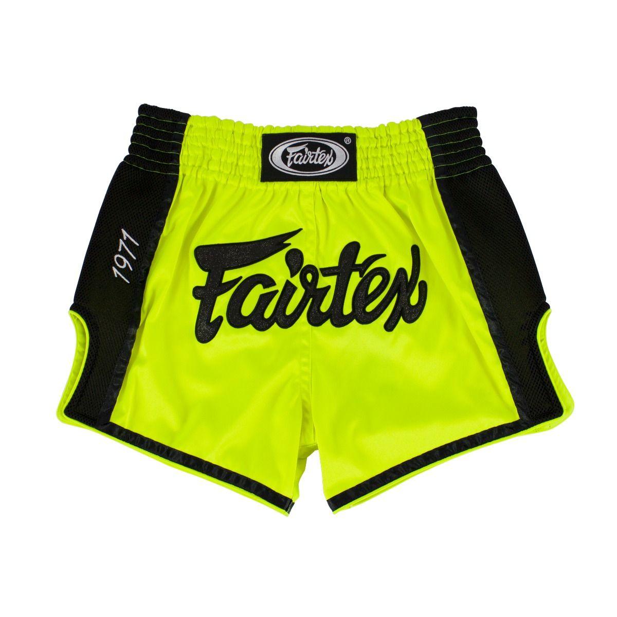 Shorts Muay Thai Fairtex - Verde - Thai Shark