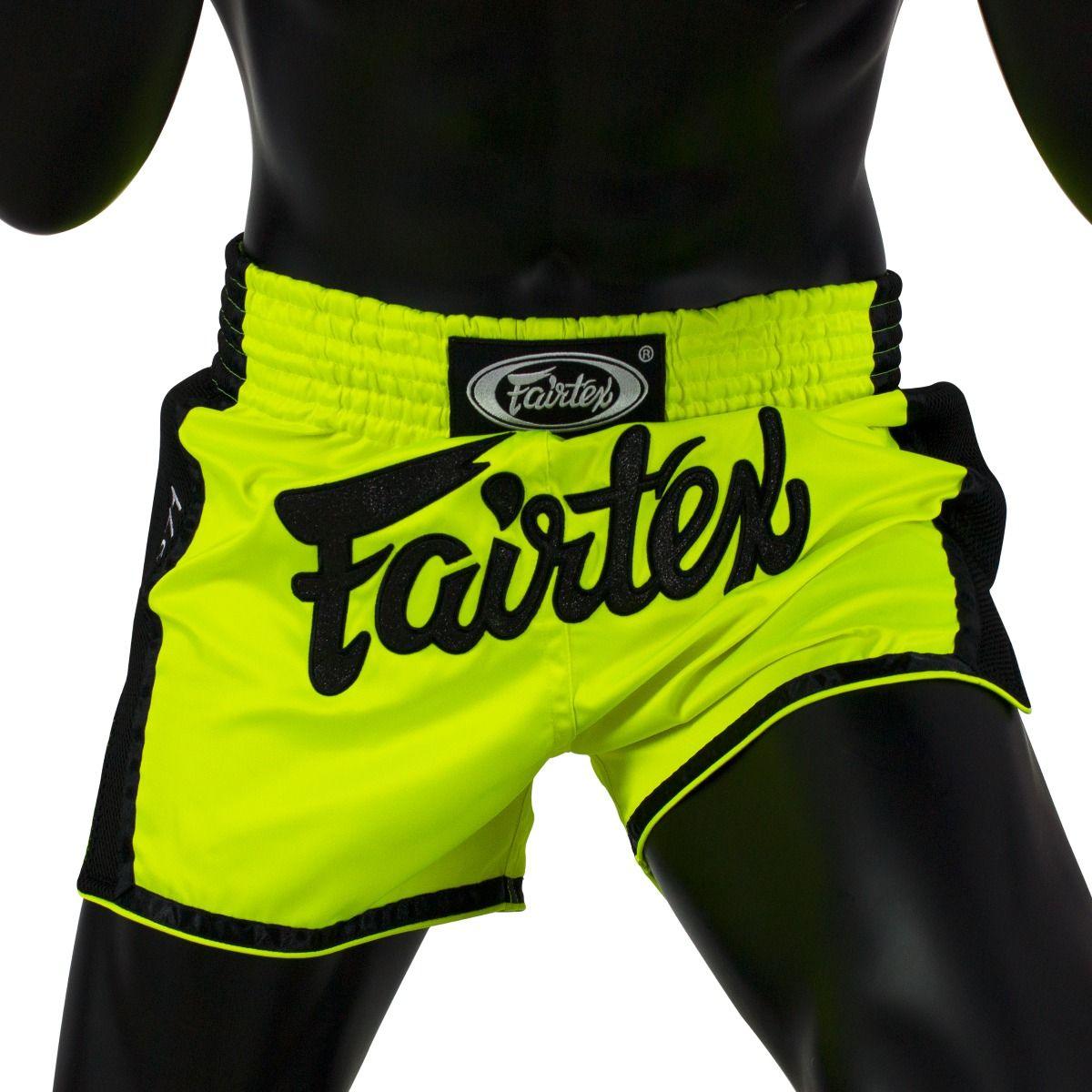 Shorts Muay Thai Fairtex - Verde - Thai Shark