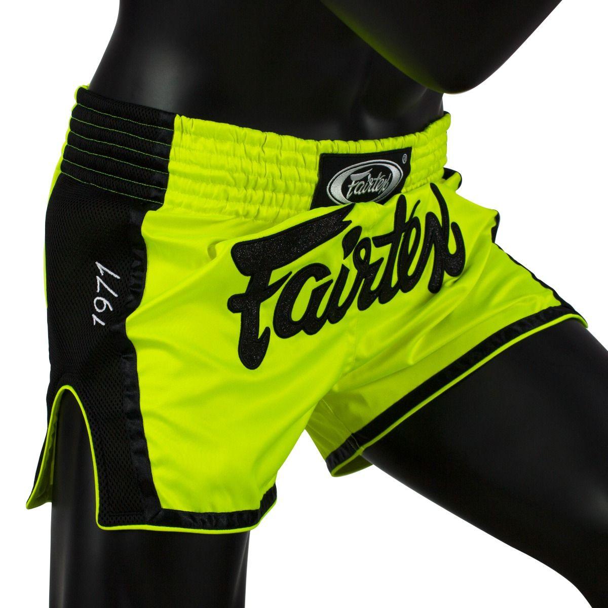 Shorts Muay Thai Fairtex - Verde - Thai Shark